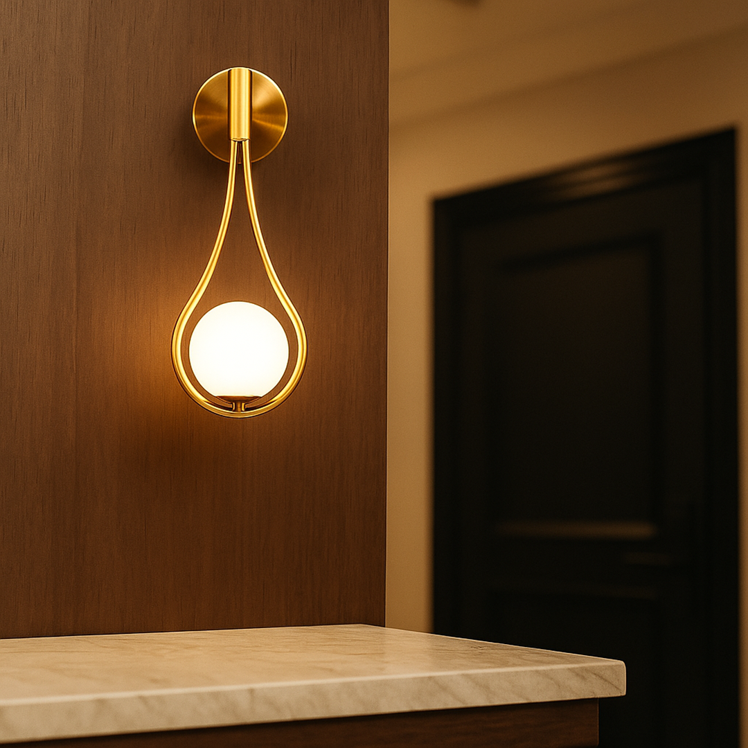 Nowoczesna nordycka lampa ścienna – Regulowany design – widok produktu 9 | Nuvira Home