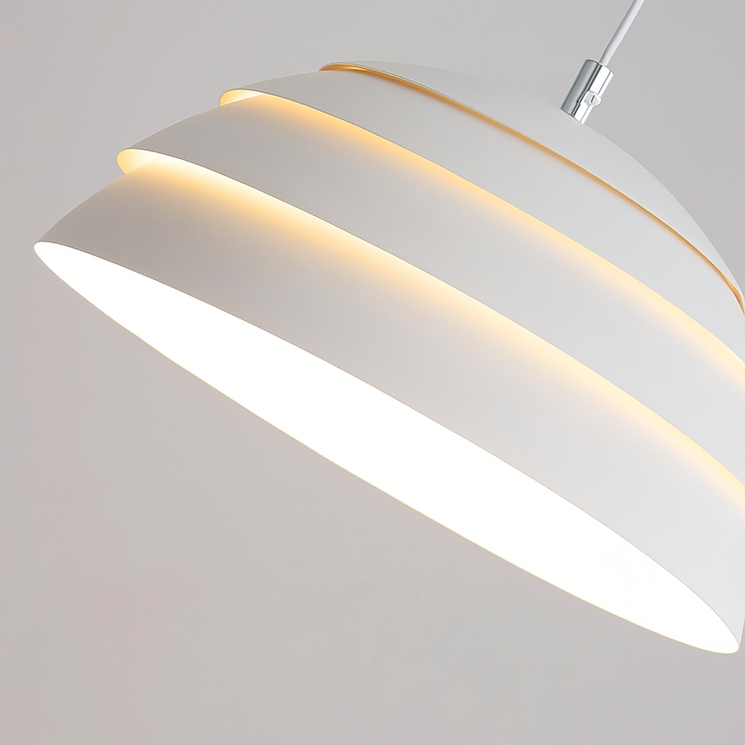 Nowoczesna nordycka lampa wisząca kopułowa – Regulowana jasność – widok produktu 8 | Nuvira Home