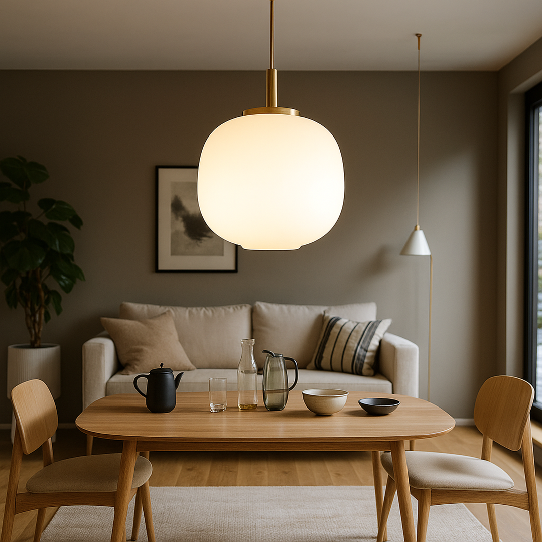 Nowoczesna Nordycka Lampa Wisząca W Stylu Radius – Skandynawska – widok produktu 6 | Nuvira Home
