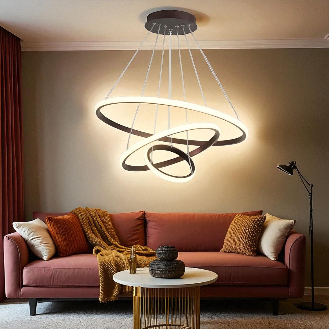 Nowoczesna Okrągła Lampa Sufitowa – Stylowa – widok produktu 3 | Nuvira Home