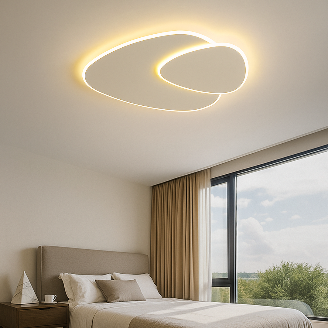 Nowoczesna Smukła Lampa Sufitowa Natynkowa – LED – widok produktu 6 | Nuvira Home