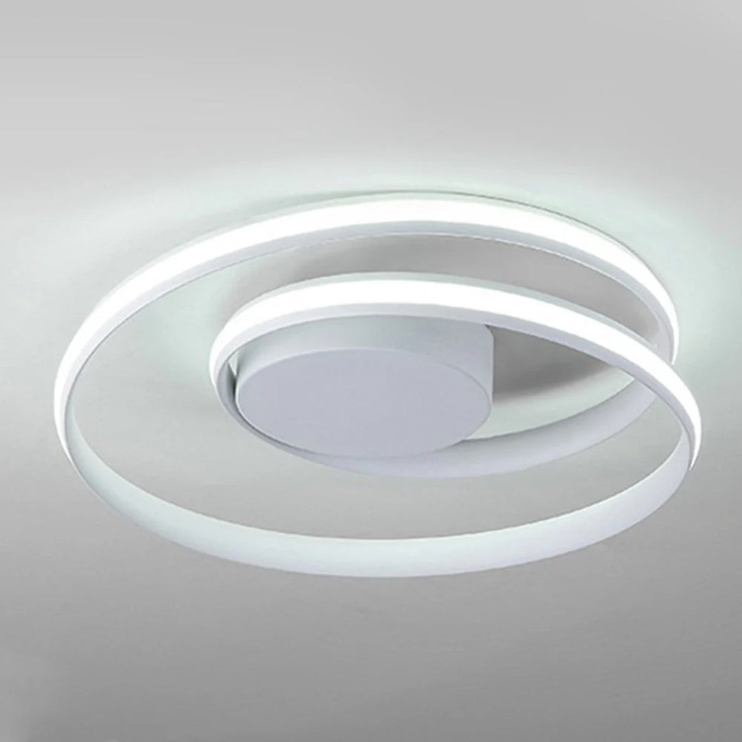 Nowoczesna sufitowa lampa pierścieniowa z żelaza – widok produktu 7 | Nuvira Home