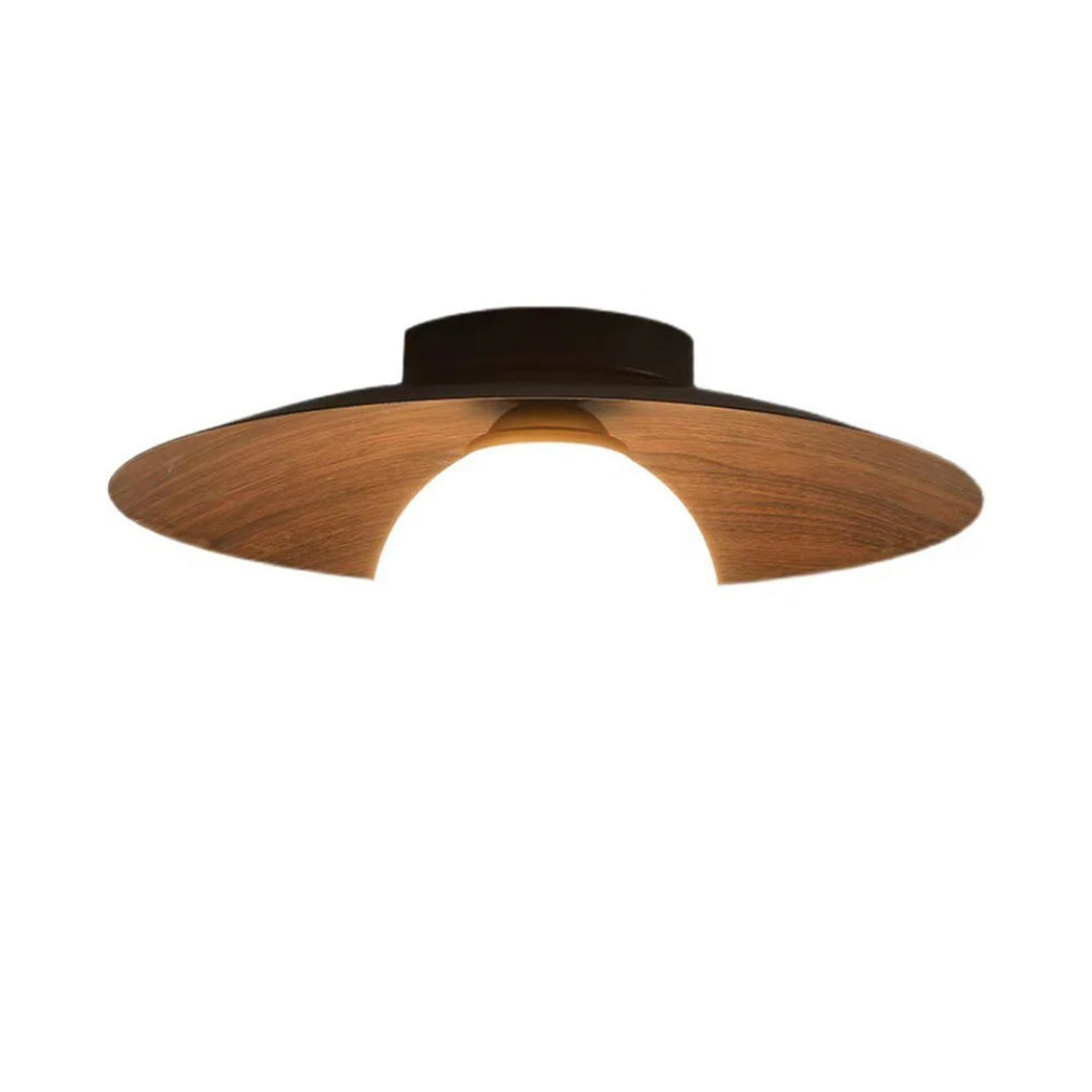 Nowoczesna sufitowa lampa z kulą szklaną – widok produktu 16 | Nuvira Home