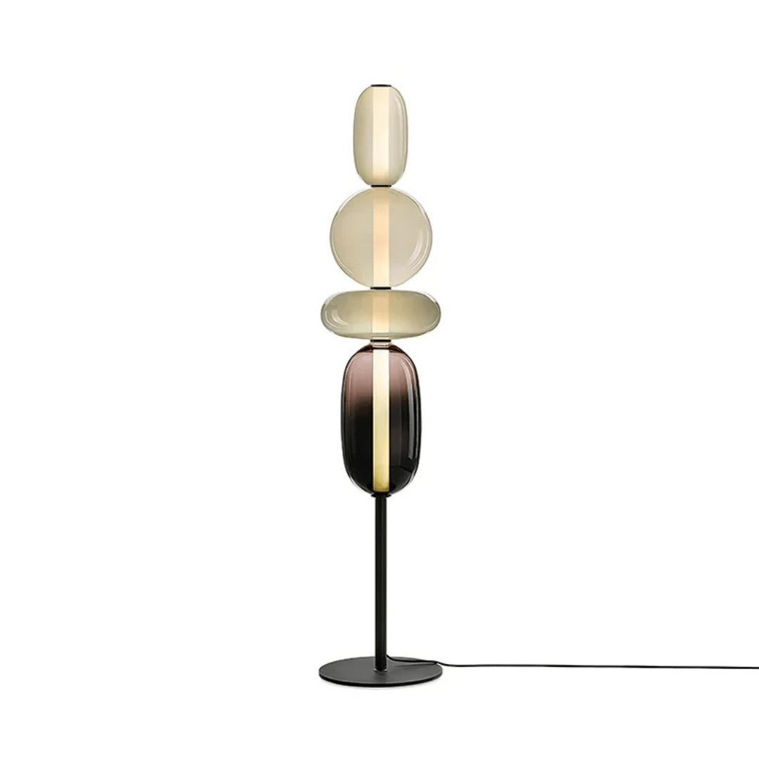Nowoczesna szklana lampa podłogowa – widok produktu 49 | Nuvira Home