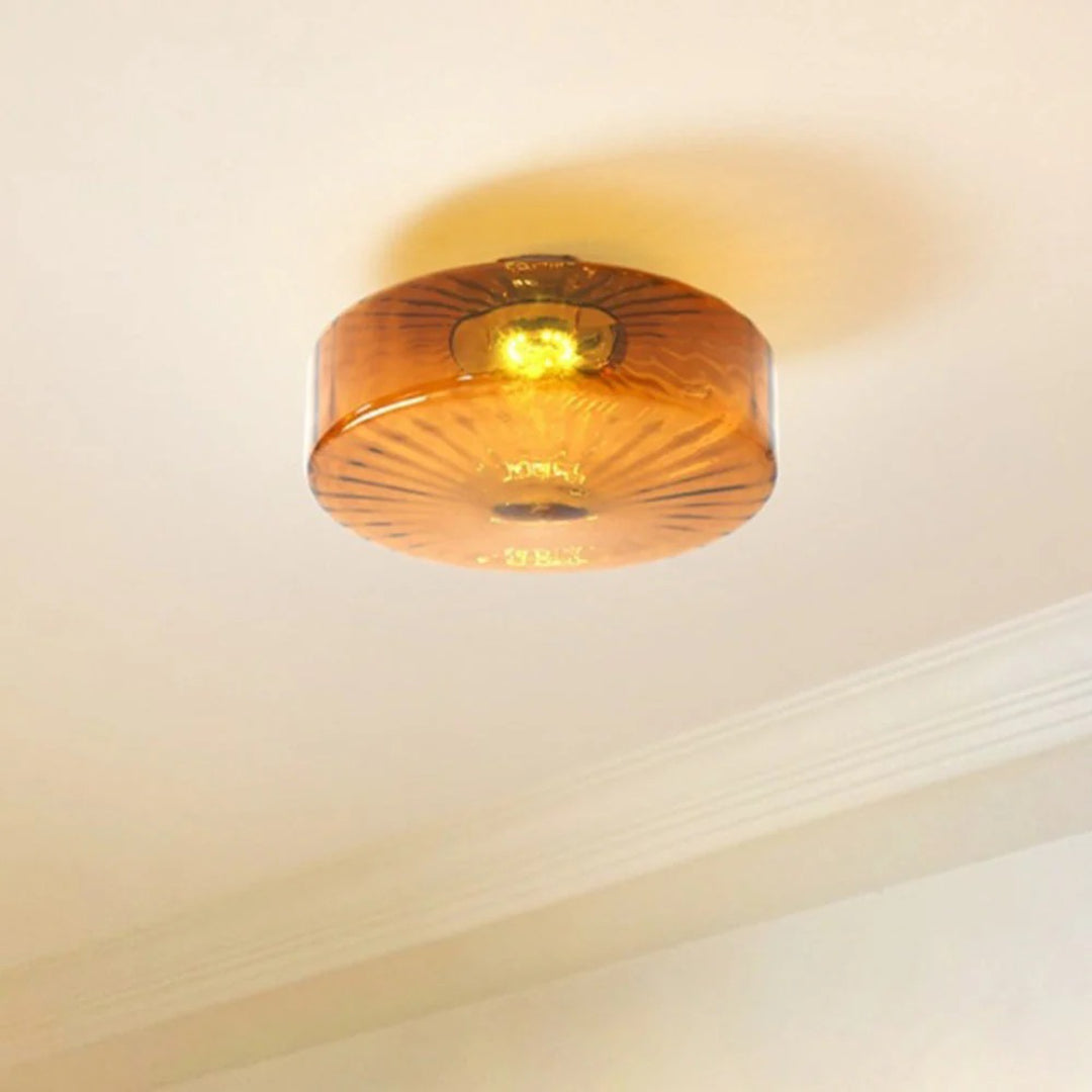 Nowoczesna szklana lampa sufitowa – widok produktu 5 | Nuvira Home