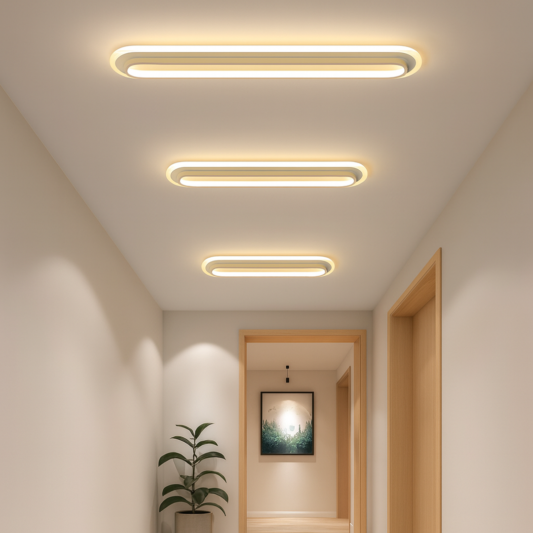 Nowoczesne Lampy Sufitowe LED – Do Korytarza – widok produktu 1 | Nuvira Home