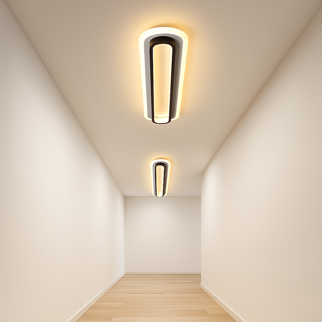 Nowoczesne Lampy Sufitowe LED – Do Korytarza – widok produktu 6 | Nuvira Home