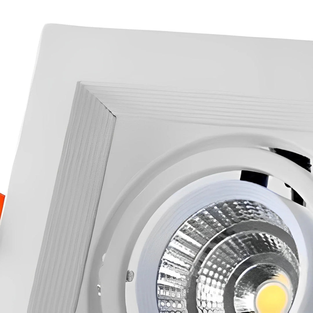 Nowoczesny regulowany wpuszczany reflektor LED – widok produktu 11 | Nuvira Home