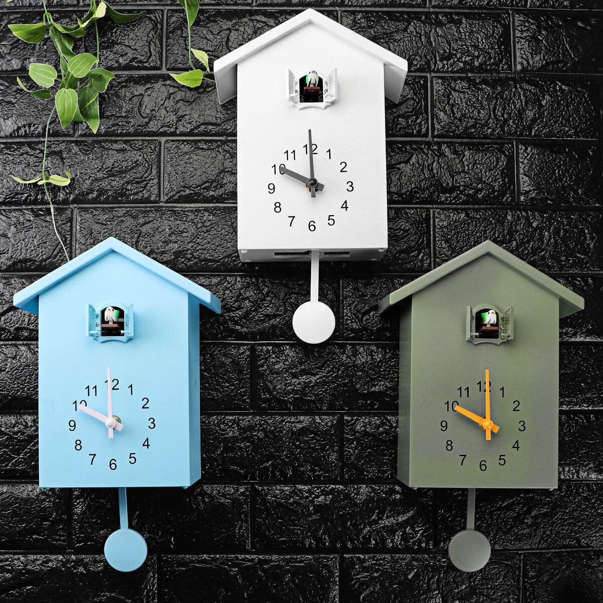 Nowoczesny Zegar z Kukułką – widok produktu 5 | Nuvira Home