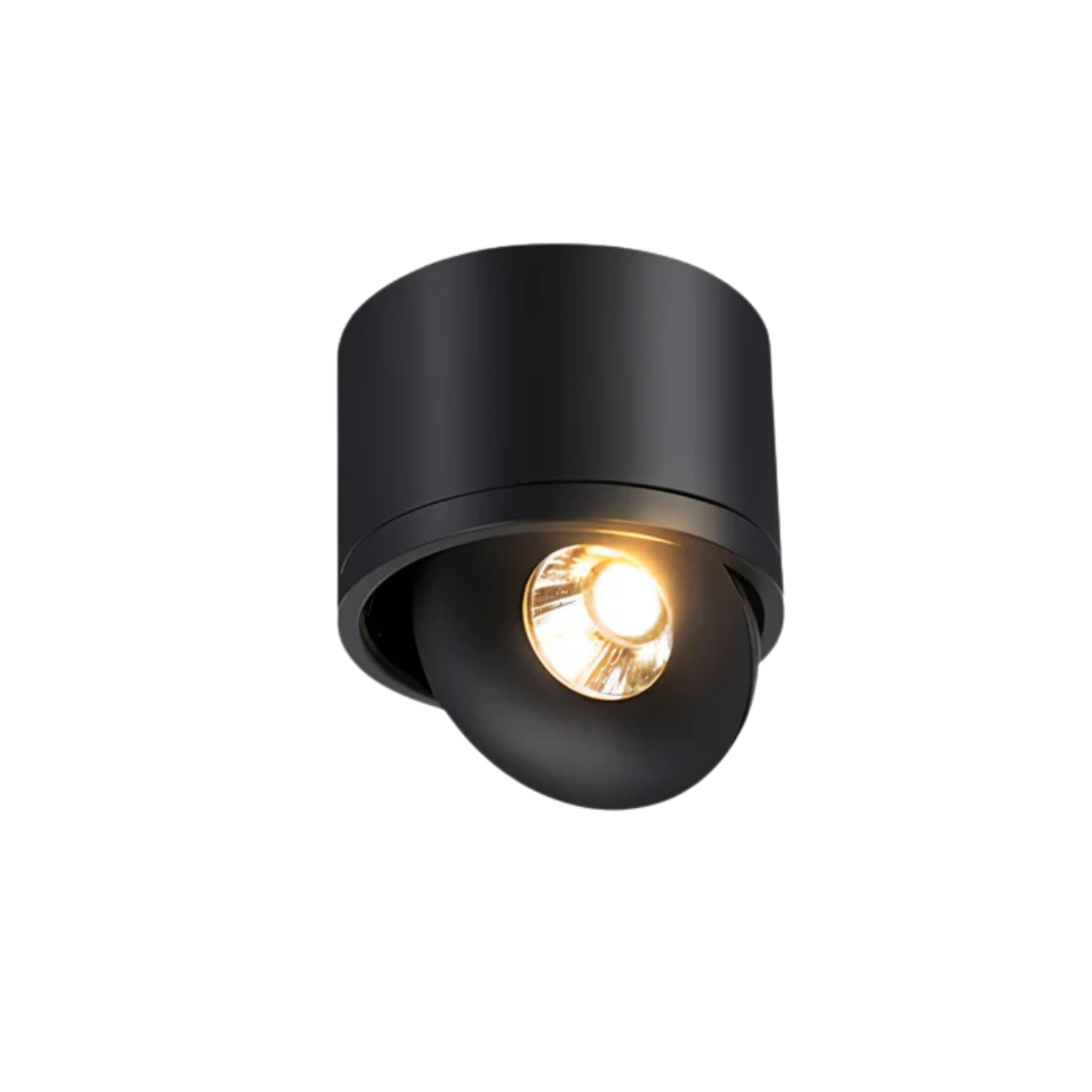 Obrotowa Lampa Sufitowa LED 360° – Minimalistyczny Design – widok produktu 4 | Nuvira Home
