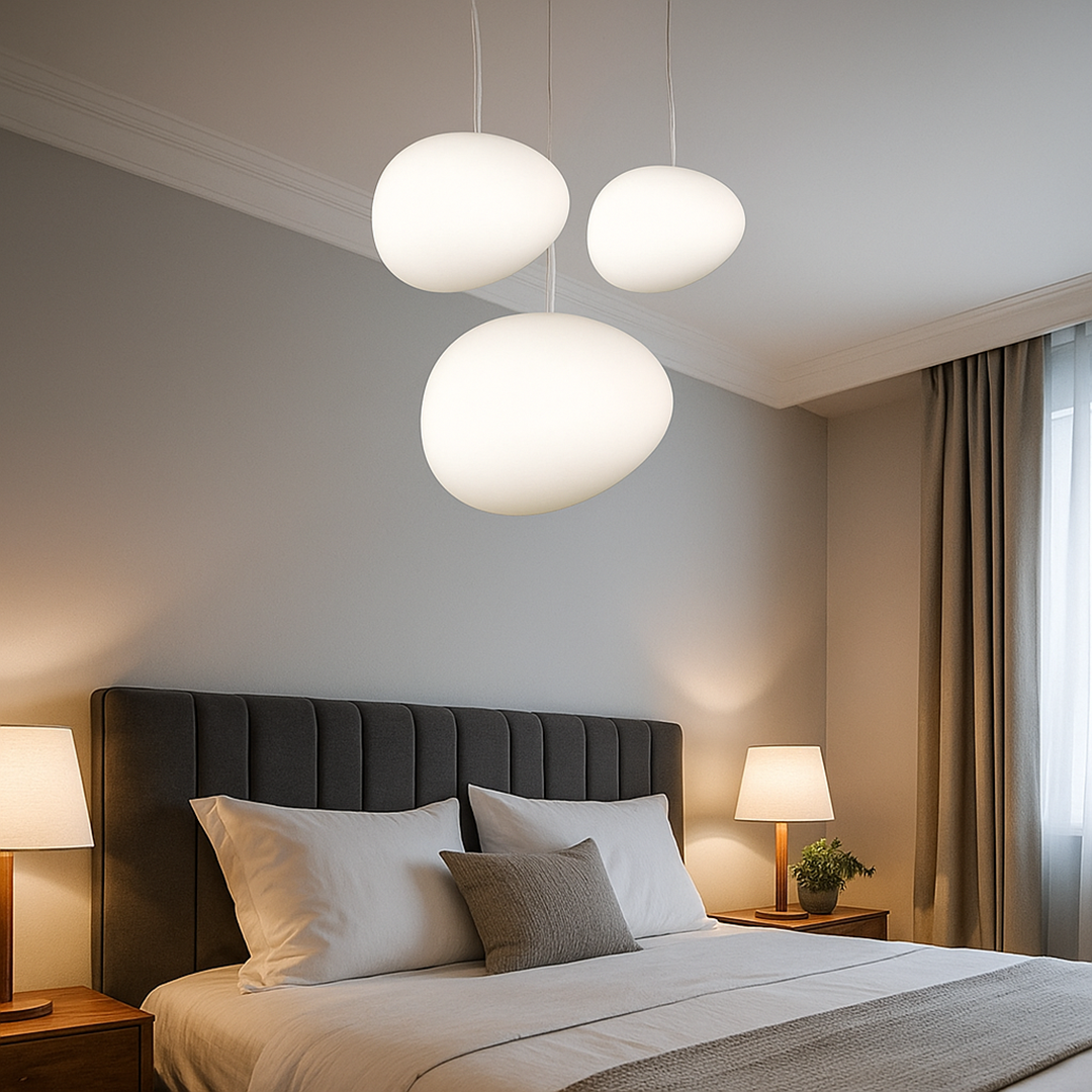 Okrągła Lampa Sufitowa Wisząca – Do Jadalni – widok produktu 6 | Nuvira Home