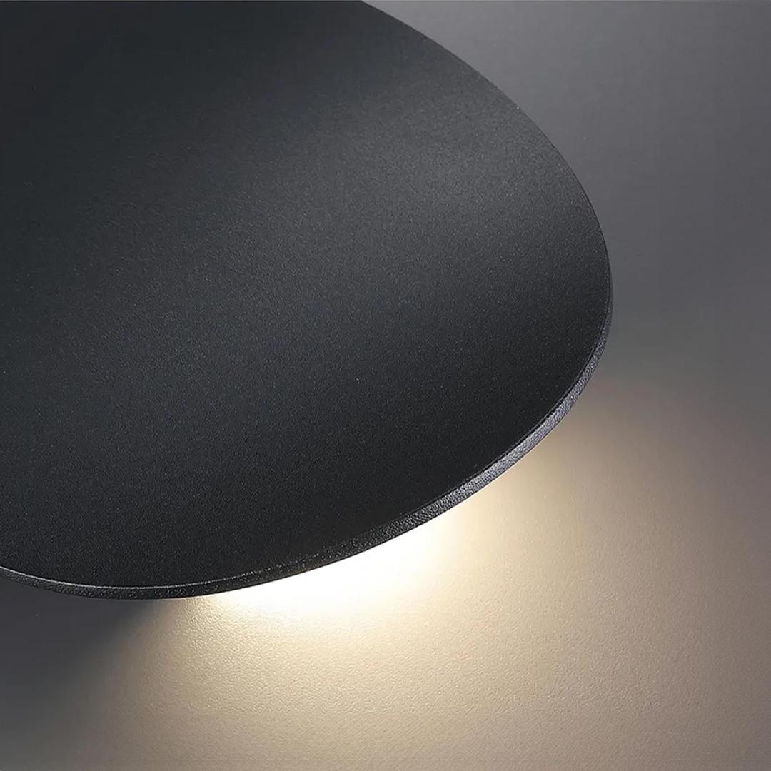 Okrągła Metalowa Lampa Ścienna – widok produktu 9 | Nuvira Home