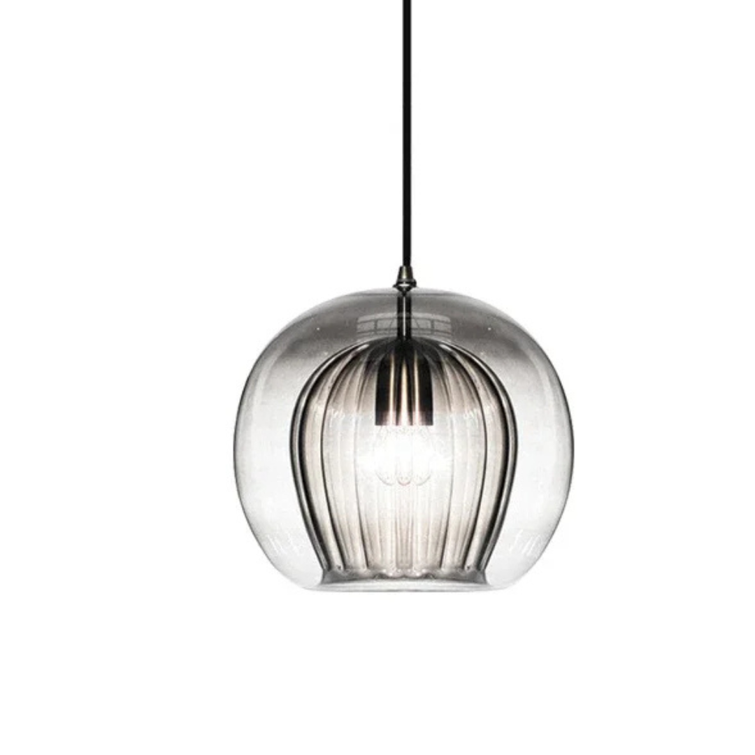 Okrągła Szklana Lampa Wisząca Do Kuchni – widok produktu 13 | Nuvira Home