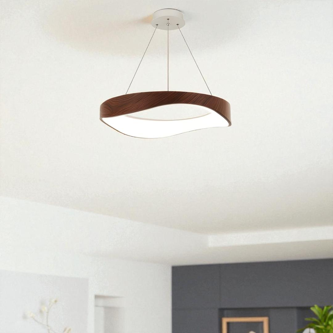 Okrągłe Lampy Wiszące W Kształcie Fali – Regulowane – widok produktu 2 | Nuvira Home