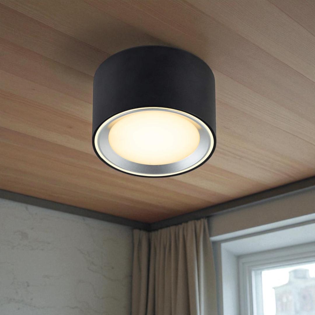 Okrągłe Reflektory Sufitowe LED – Montaż Natynkowy – widok produktu 3 | Nuvira Home