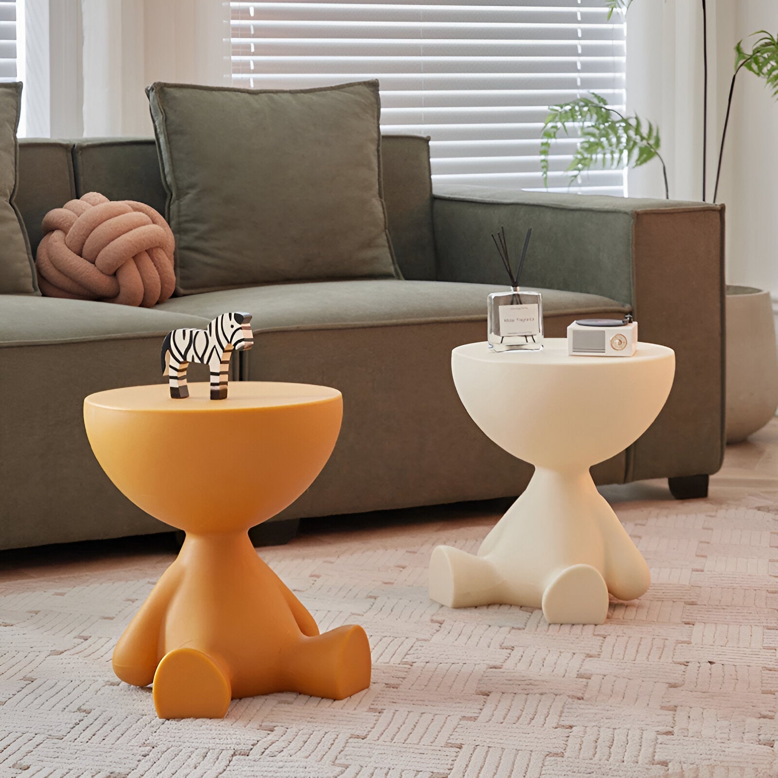 Okrągły Stolik Kawowy do Salonu w Stylu Nowoczesnym – widok produktu 1 | Nuvira Home