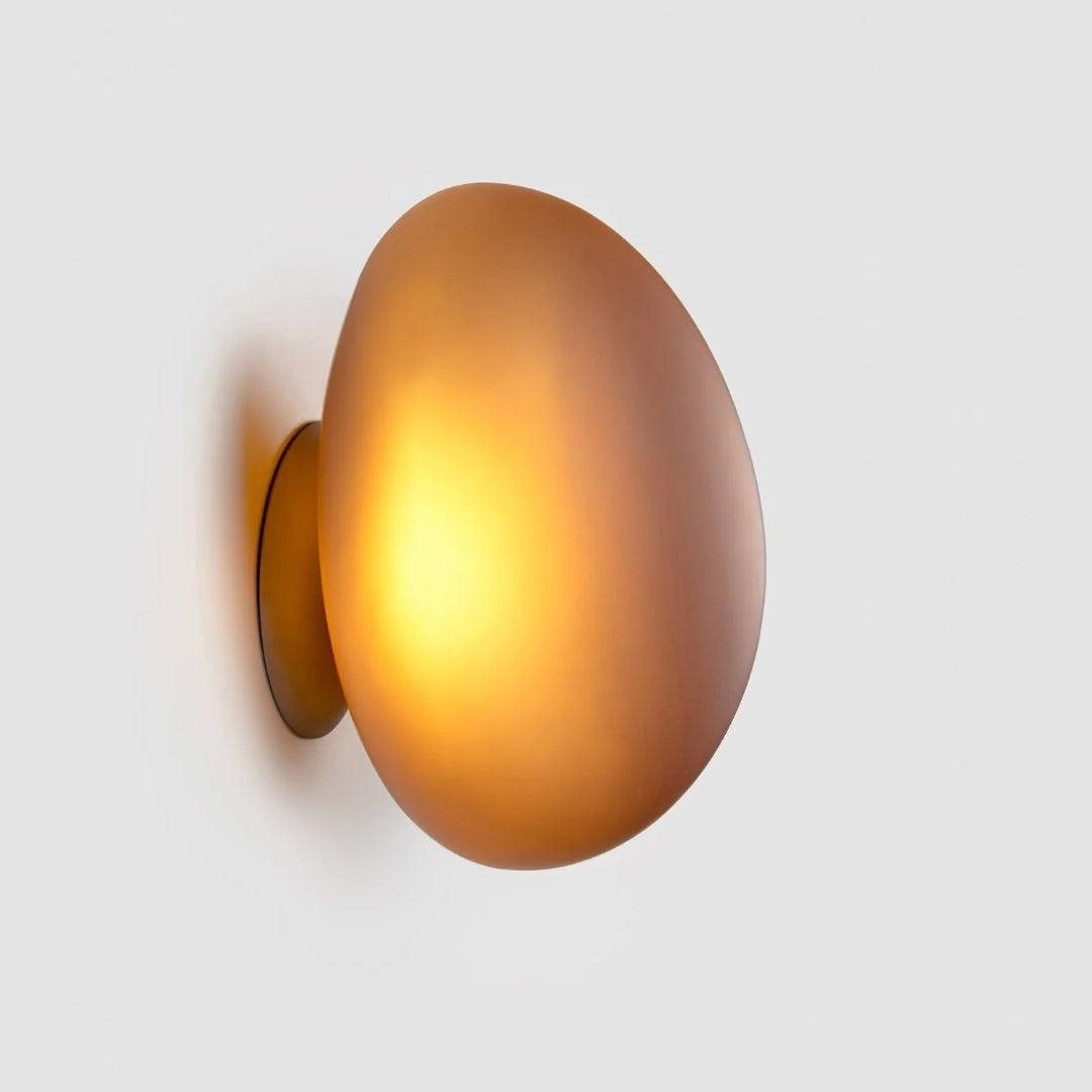 Organiczna minimalistyczna lampa ścienna – widok produktu 22 | Nuvira Home