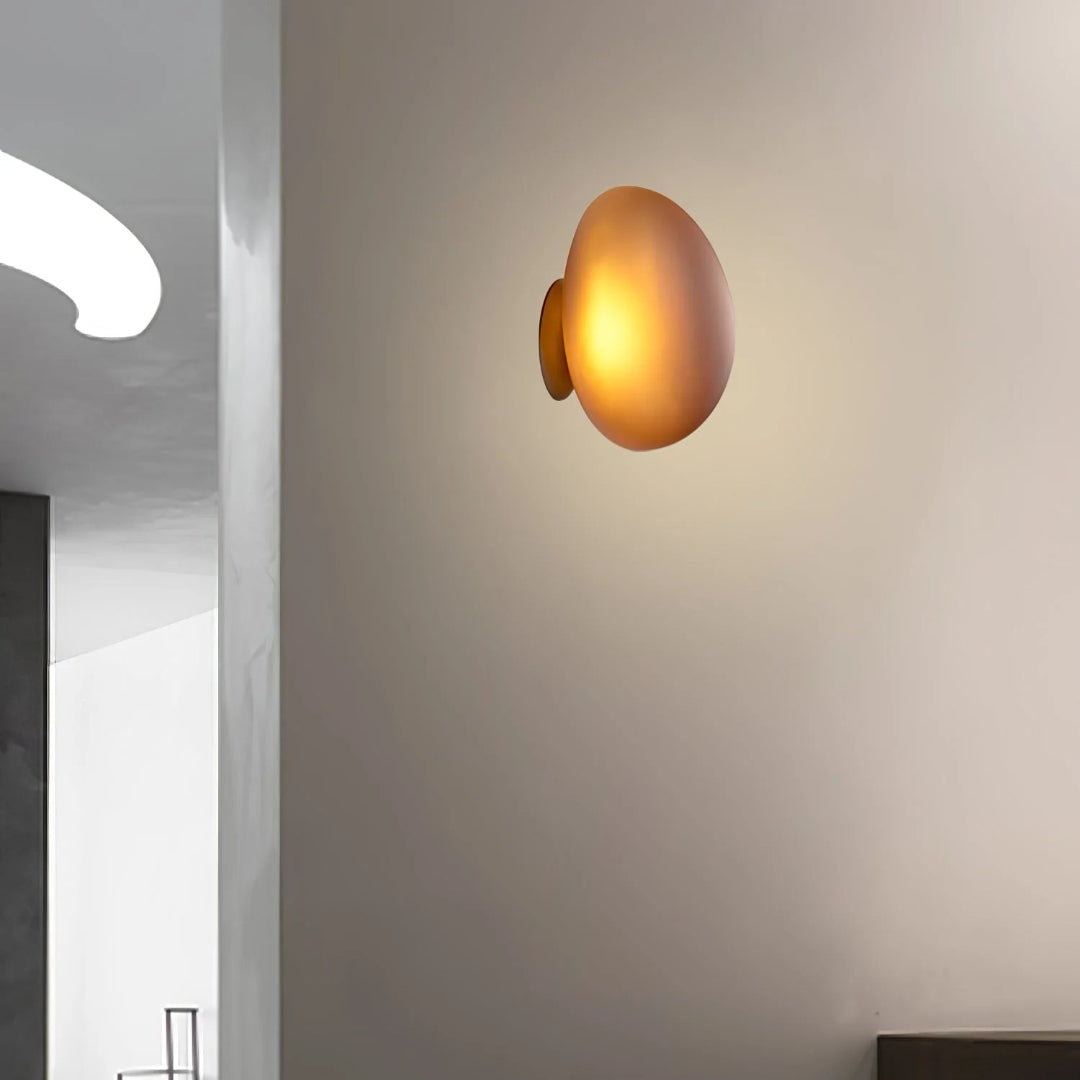 Organiczna minimalistyczna lampa ścienna – widok produktu 24 | Nuvira Home
