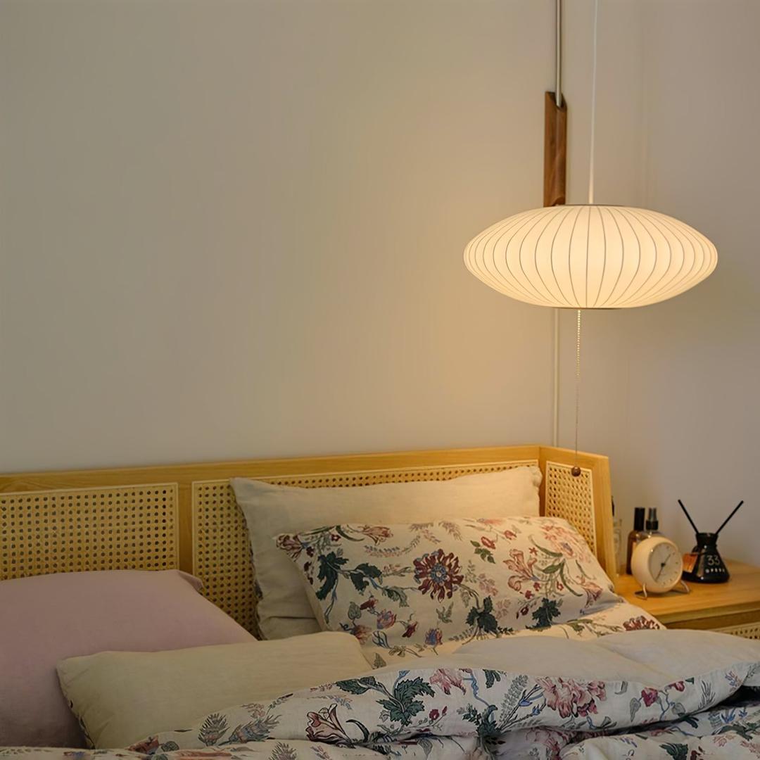 Plisowana Lampa Ścienna Mid Century Modern – widok produktu 5 | Nuvira Home
