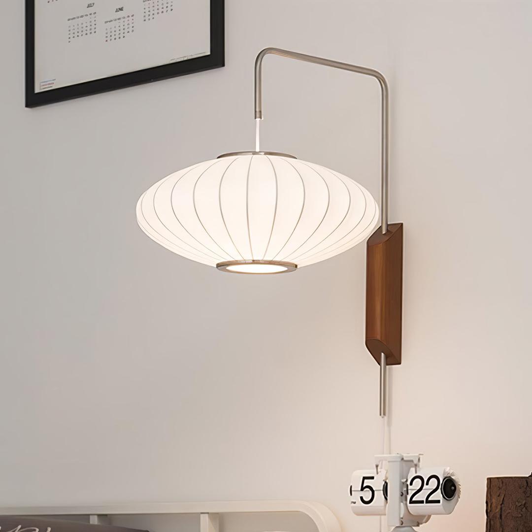 Plisowana Lampa Ścienna Mid Century Modern – widok produktu 30 | Nuvira Home