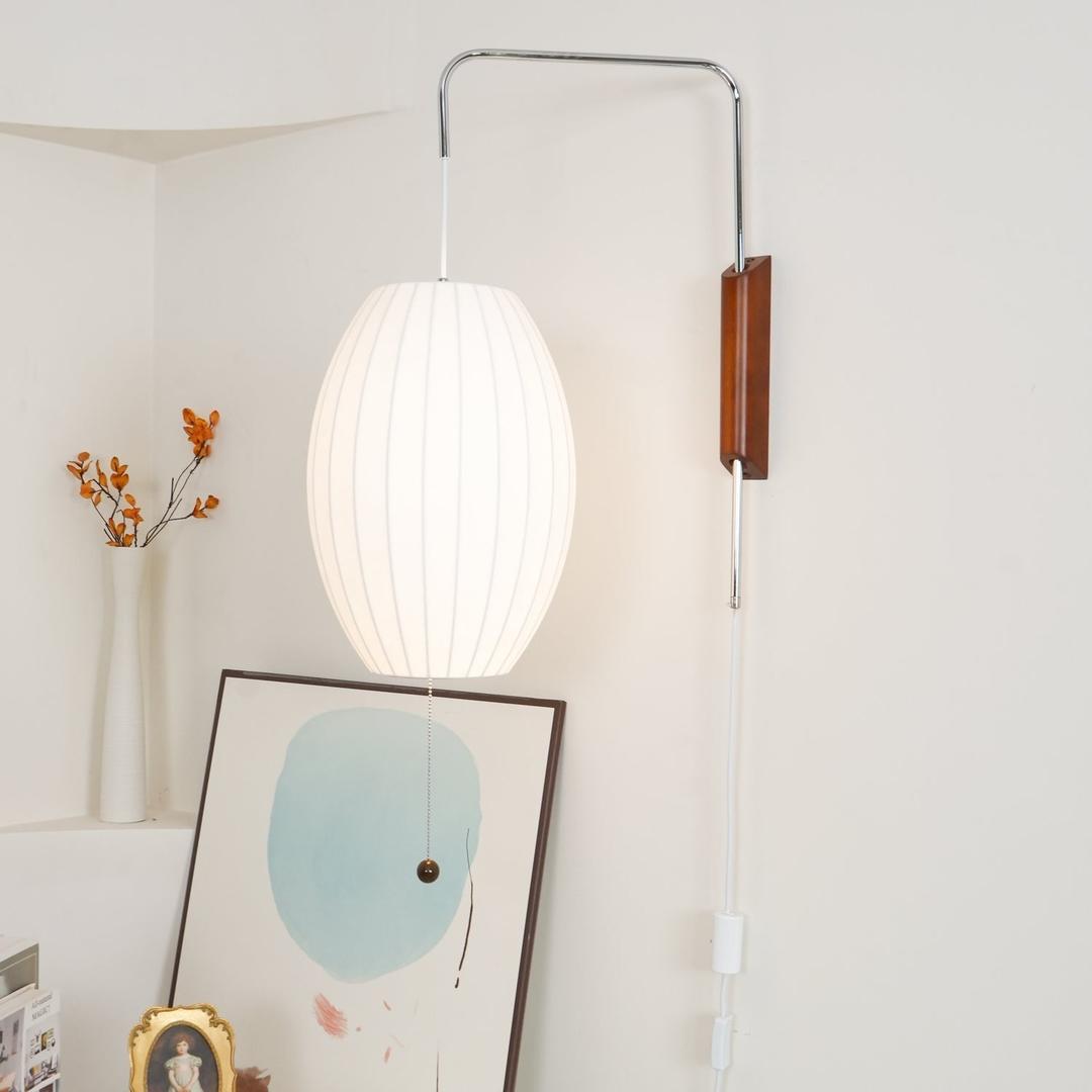 Plisowana Lampa Ścienna Mid Century Modern – widok produktu 35 | Nuvira Home