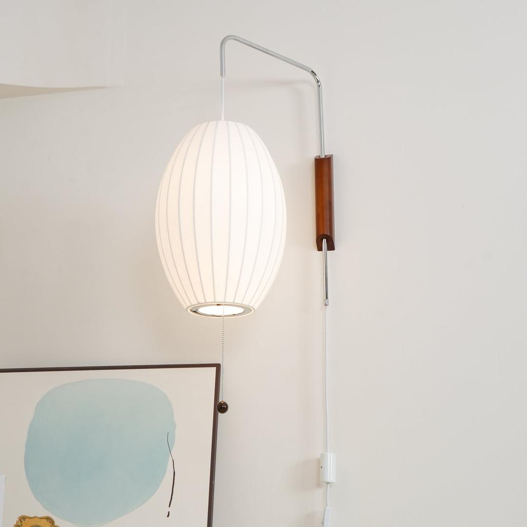 Plisowana Lampa Ścienna Mid Century Modern – widok produktu 36 | Nuvira Home