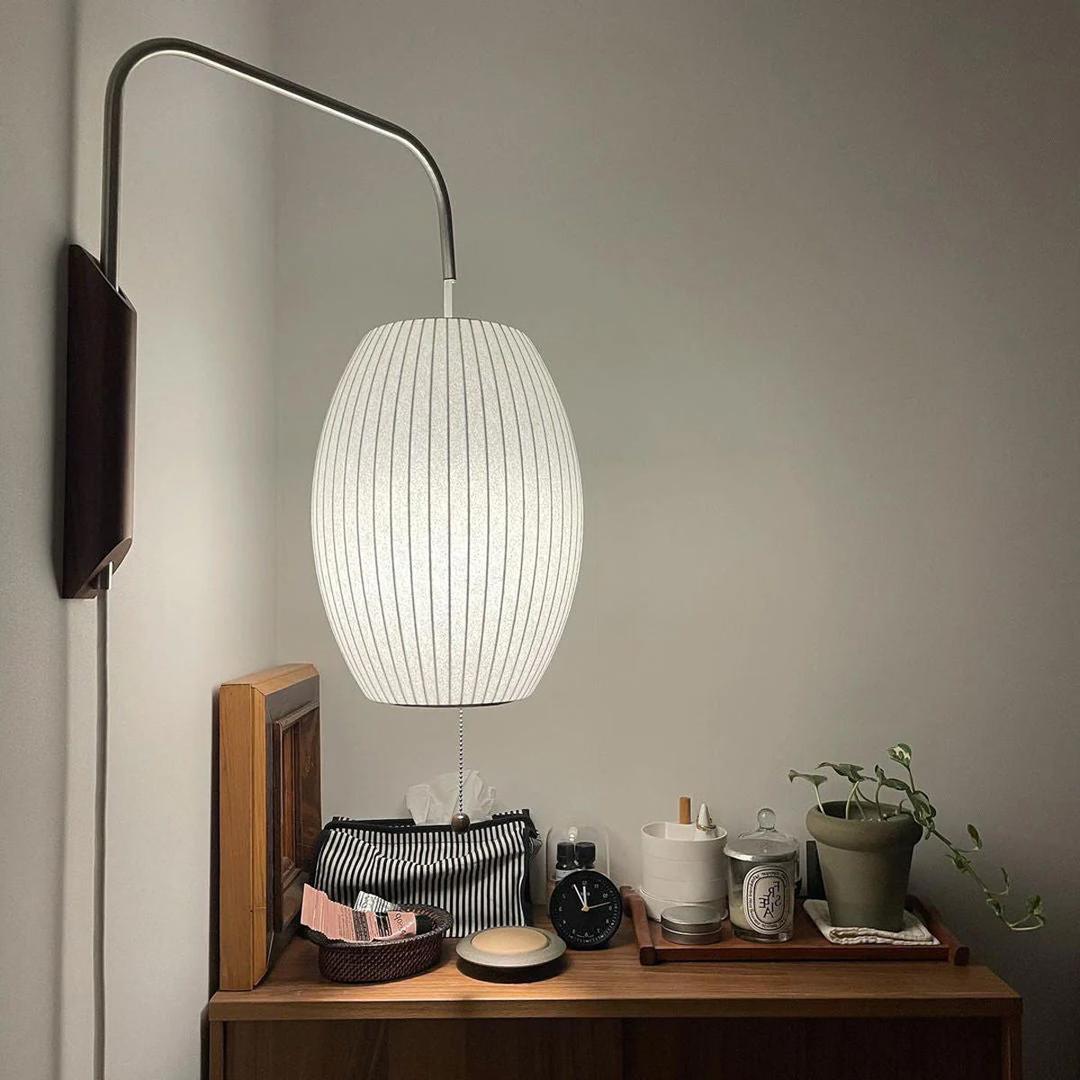 Plisowana Lampa Ścienna Mid Century Modern – widok produktu 42 | Nuvira Home