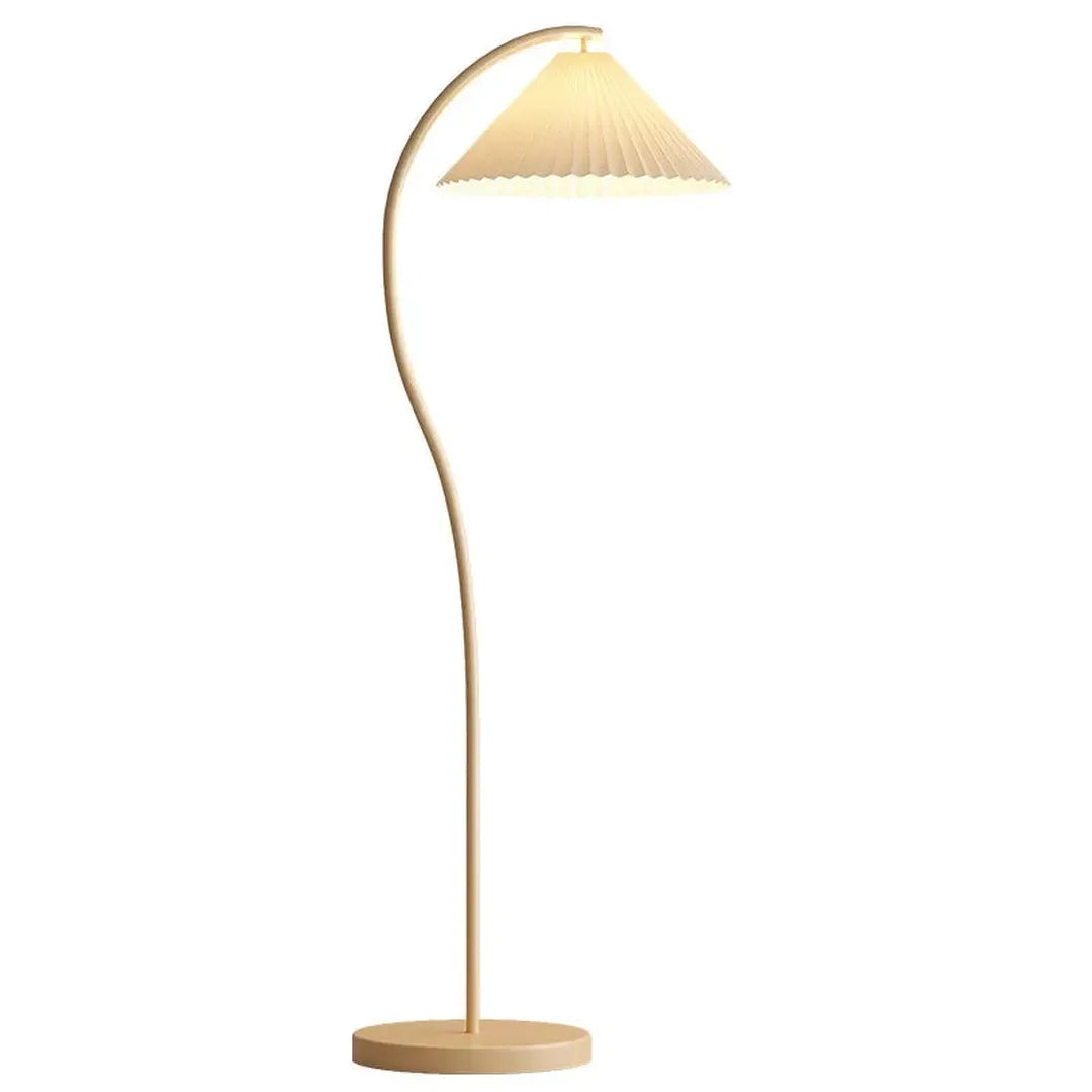 Podłogowa Lampa LED Z Tkaniny Do Nastrojowego Oświetlenia Salonu – widok produktu 8 | Nuvira Home