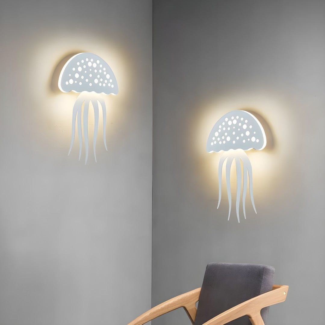 Podwodna Lampa Ścienna Meduza – Stylowa – widok produktu 6 | Nuvira Home