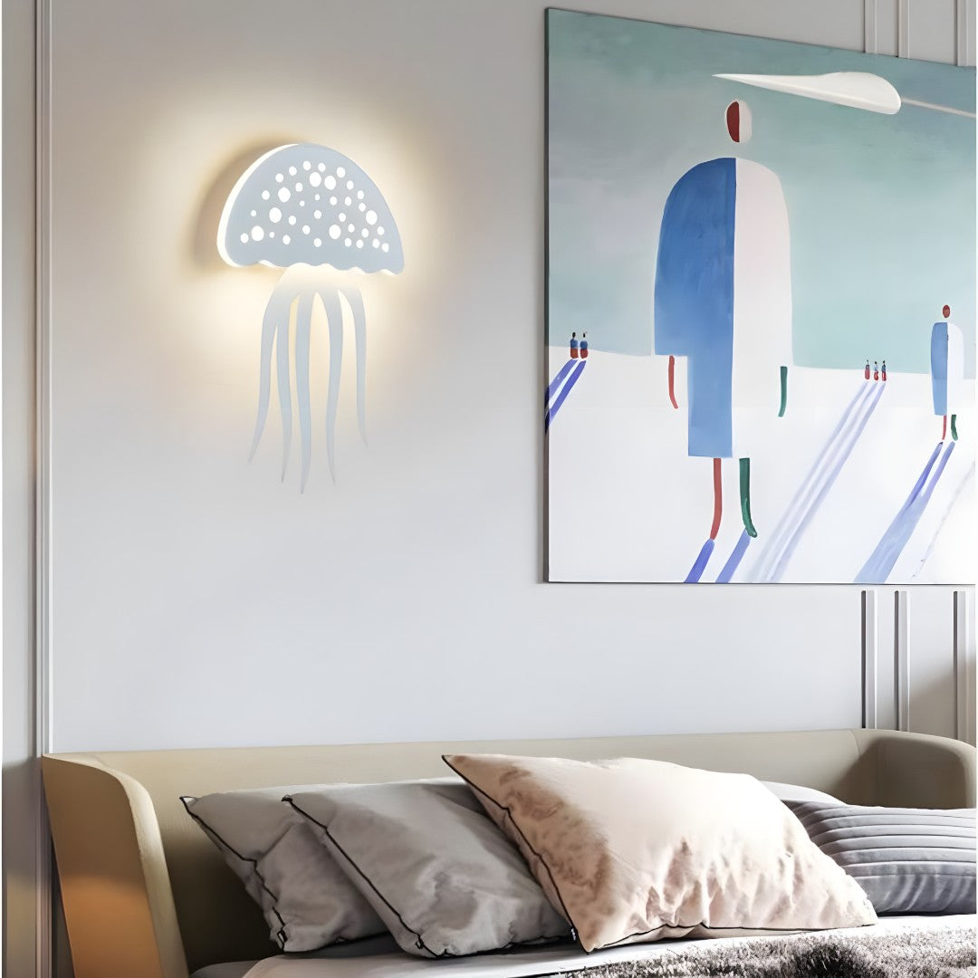 Podwodna Lampa Ścienna Meduza – Stylowa – widok produktu 7 | Nuvira Home