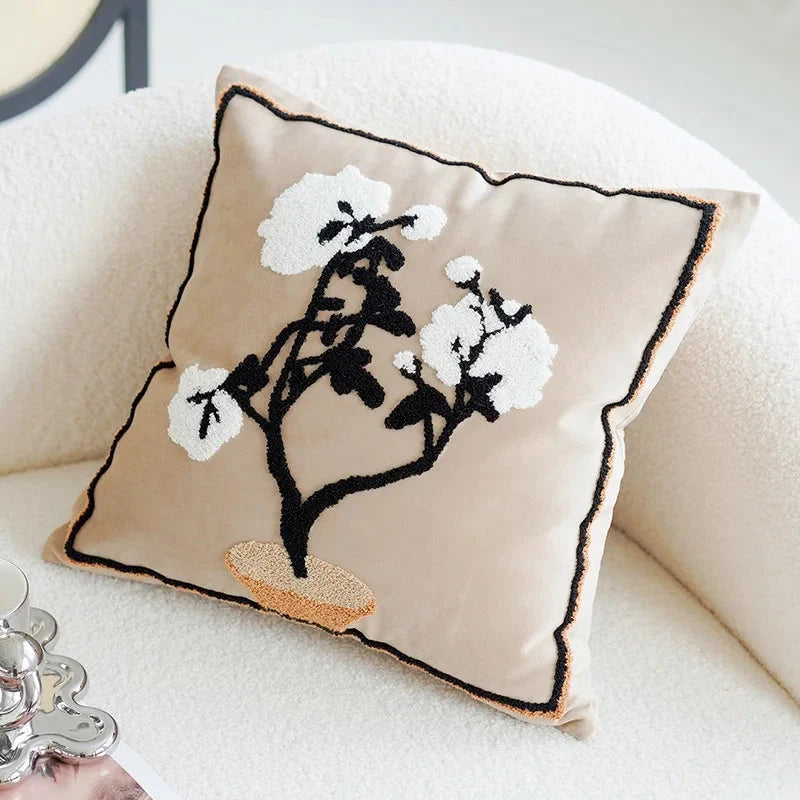 Poszewka na Poduszkę Boho z Teksturowanym Wzorem 45x45 cm – widok produktu 5 | Nuvira Home