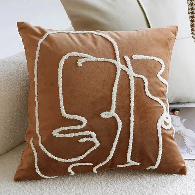 Poszewka na Poduszkę Boho z Teksturowanym Wzorem 45x45 cm – widok produktu 14 | Nuvira Home