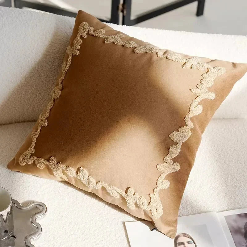 Poszewka na Poduszkę Boho z Teksturowanym Wzorem 45x45 cm – widok produktu 19 | Nuvira Home