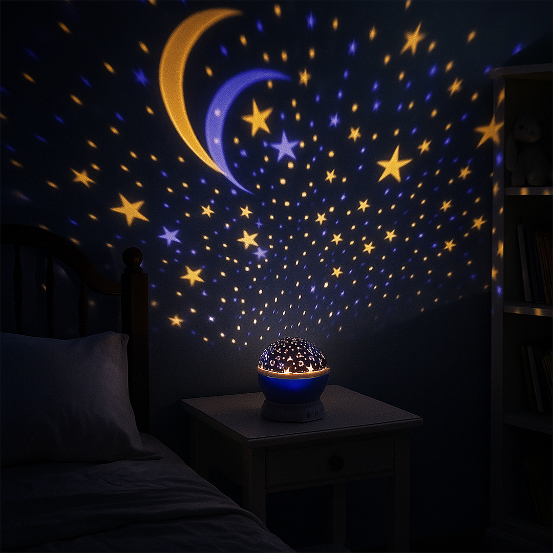 Projektor Gwiazd Lampka Nocna – Projektor Światła LED – widok produktu 3 | Nuvira Home
