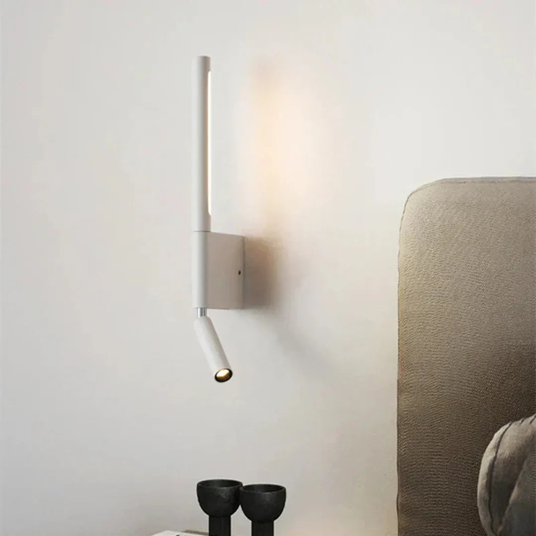 Przytulna Lampa Ścienna Led – Nastrój Sypialni – widok produktu 3 | Nuvira Home