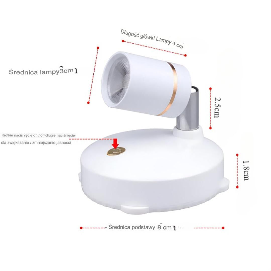 Regulowane Oświetlenie LED – Bezprzewodowe – widok produktu 14 | Nuvira Home