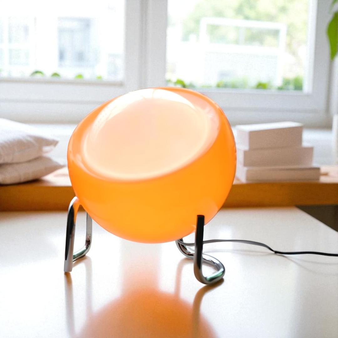 Retro Lampa Stołowa Bauhaus – Przenośna – widok produktu 5 | Nuvira Home