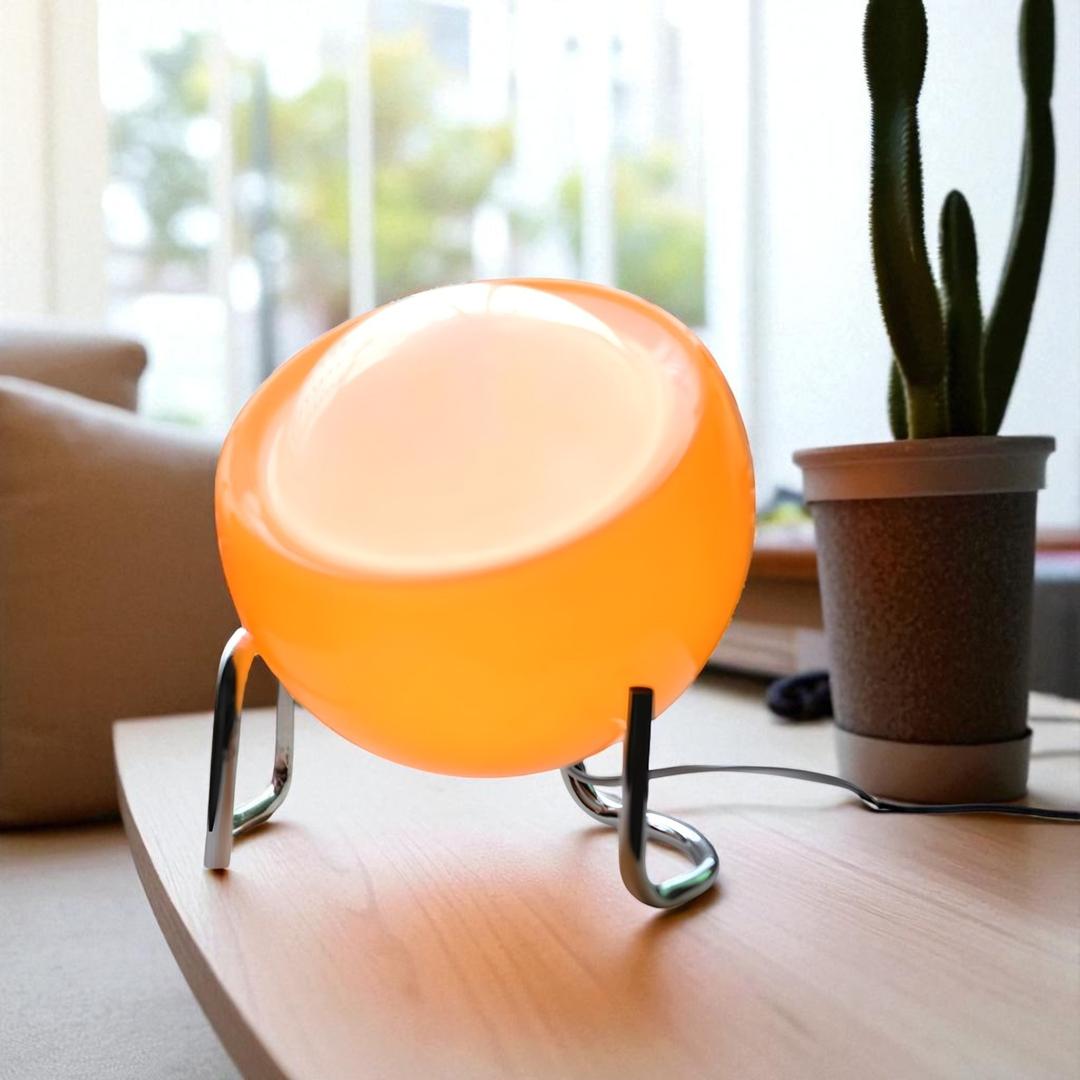 Retro Lampa Stołowa Bauhaus – Przenośna – widok produktu 6 | Nuvira Home