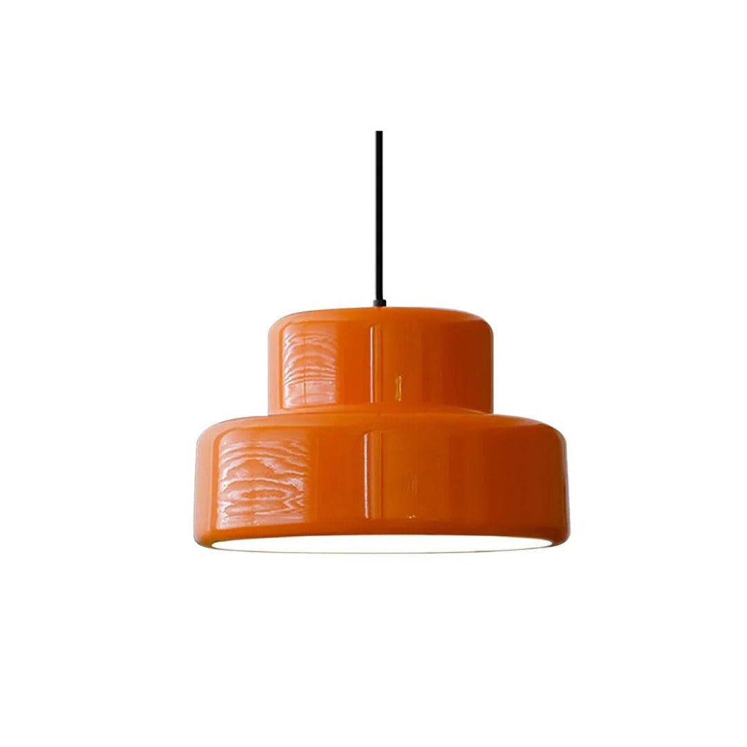Retro okrągła lampa wisząca – widok produktu 2 | Nuvira Home