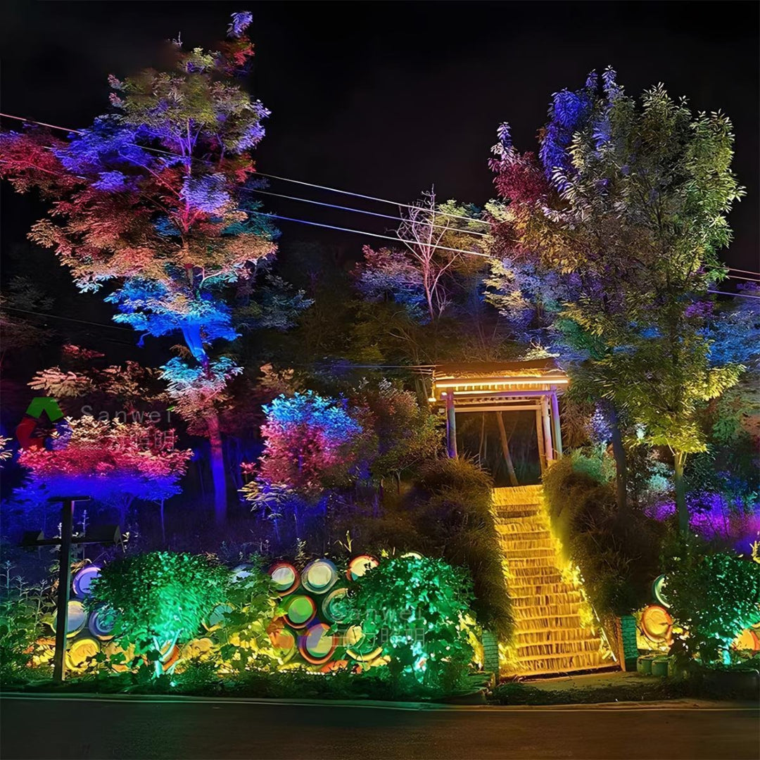 RGB LED reflektor krajobrazowy – widok produktu 3 | Nuvira Home