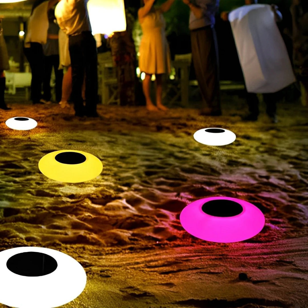 RGB solarny pływający basenowy LED – widok produktu 6 | Nuvira Home