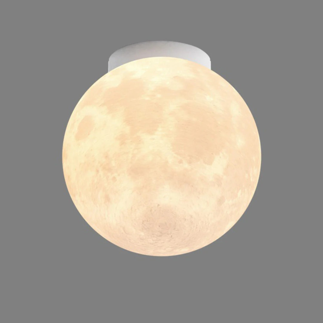 Rzeźbiarska sufitowa lampa Moon – widok produktu 14 | Nuvira Home
