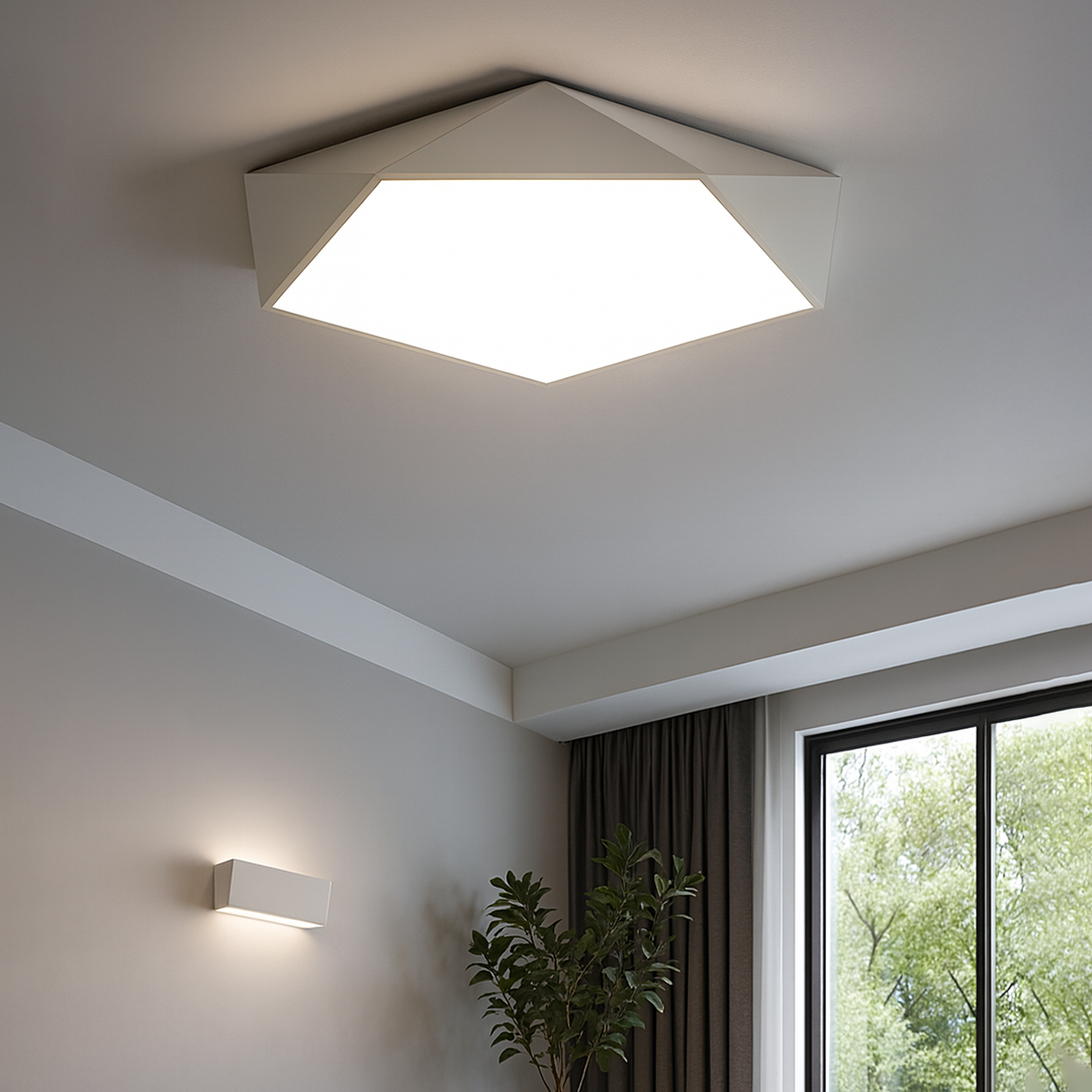 Ściemniana Lampa Sufitowa LED – Stylowa – widok produktu 2 | Nuvira Home