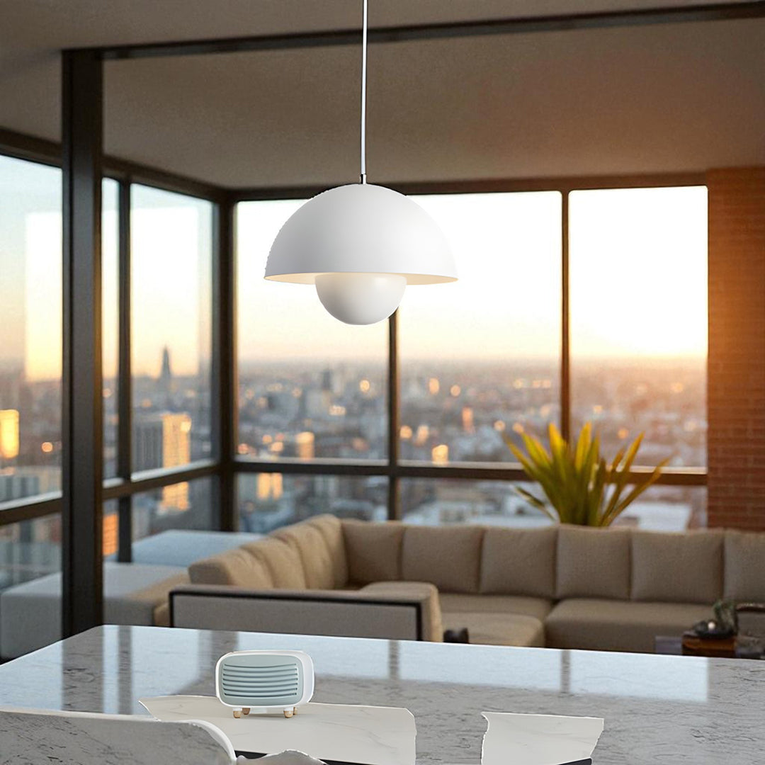 Skandynawska Lampa Wisząca LED – Luksusowy Akcent – widok produktu 4 | Nuvira Home