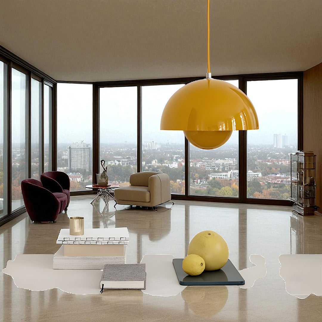 Skandynawska Lampa Wisząca LED – Luksusowy Akcent – widok produktu 5 | Nuvira Home