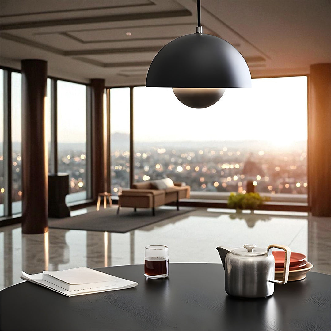Skandynawska Lampa Wisząca LED – Luksusowy Akcent – widok produktu 6 | Nuvira Home