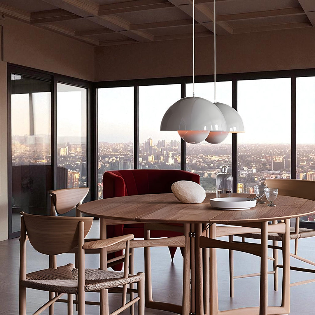 Skandynawska Lampa Wisząca LED – Luksusowy Akcent – widok produktu 7 | Nuvira Home