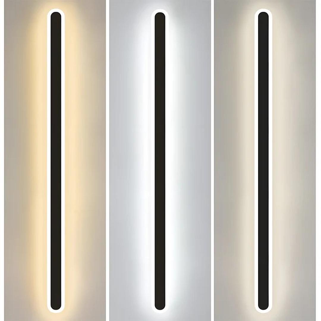 Skandynawska Liniowa Lampa Sufitowa LED – Smukły Design Natynkowy – widok produktu 8 | Nuvira Home