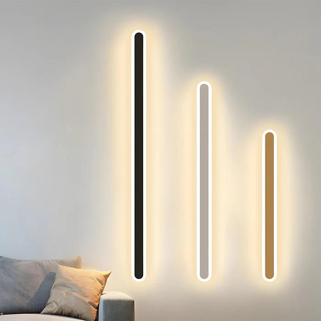 Skandynawska Liniowa Lampa Sufitowa LED – Smukły Design Natynkowy – widok produktu 10 | Nuvira Home