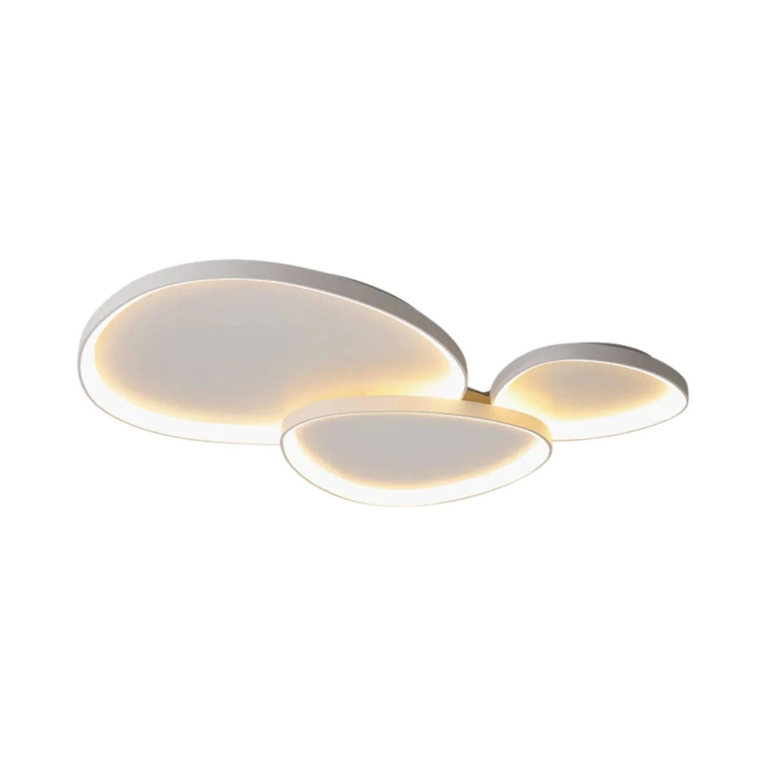 Skandynawska okrągła lampa sufitowa LED – widok produktu 2 | Nuvira Home